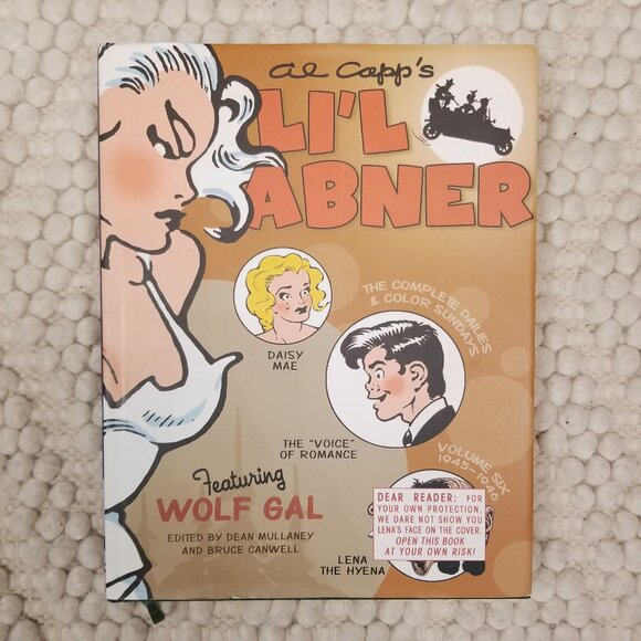 Al Capp’s Li’l Abner Complete Dailies & Color Sunday’s Vol 6 1945-1946 Hardcover